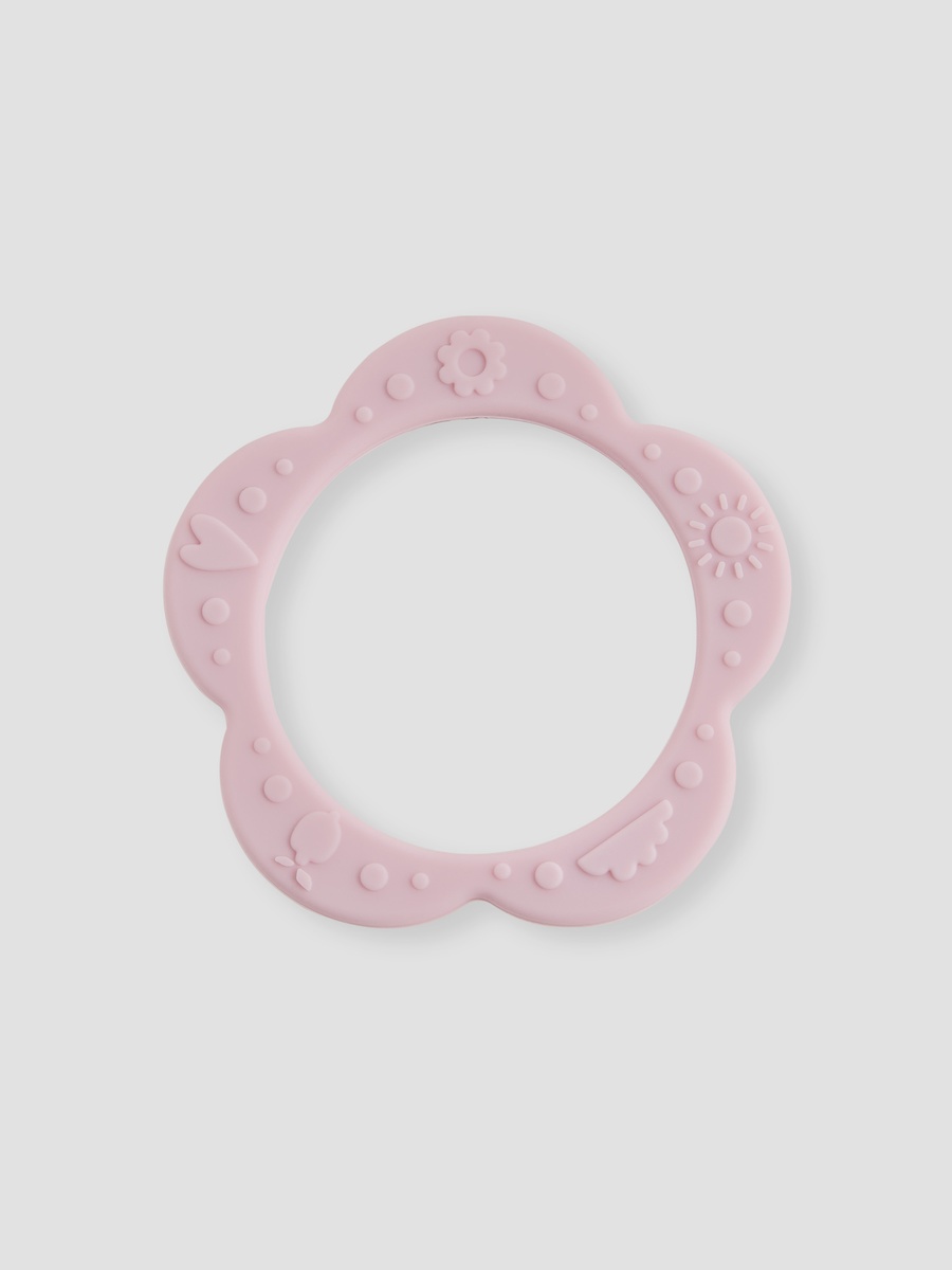 3-Piece Silicone Bib and Teether Set