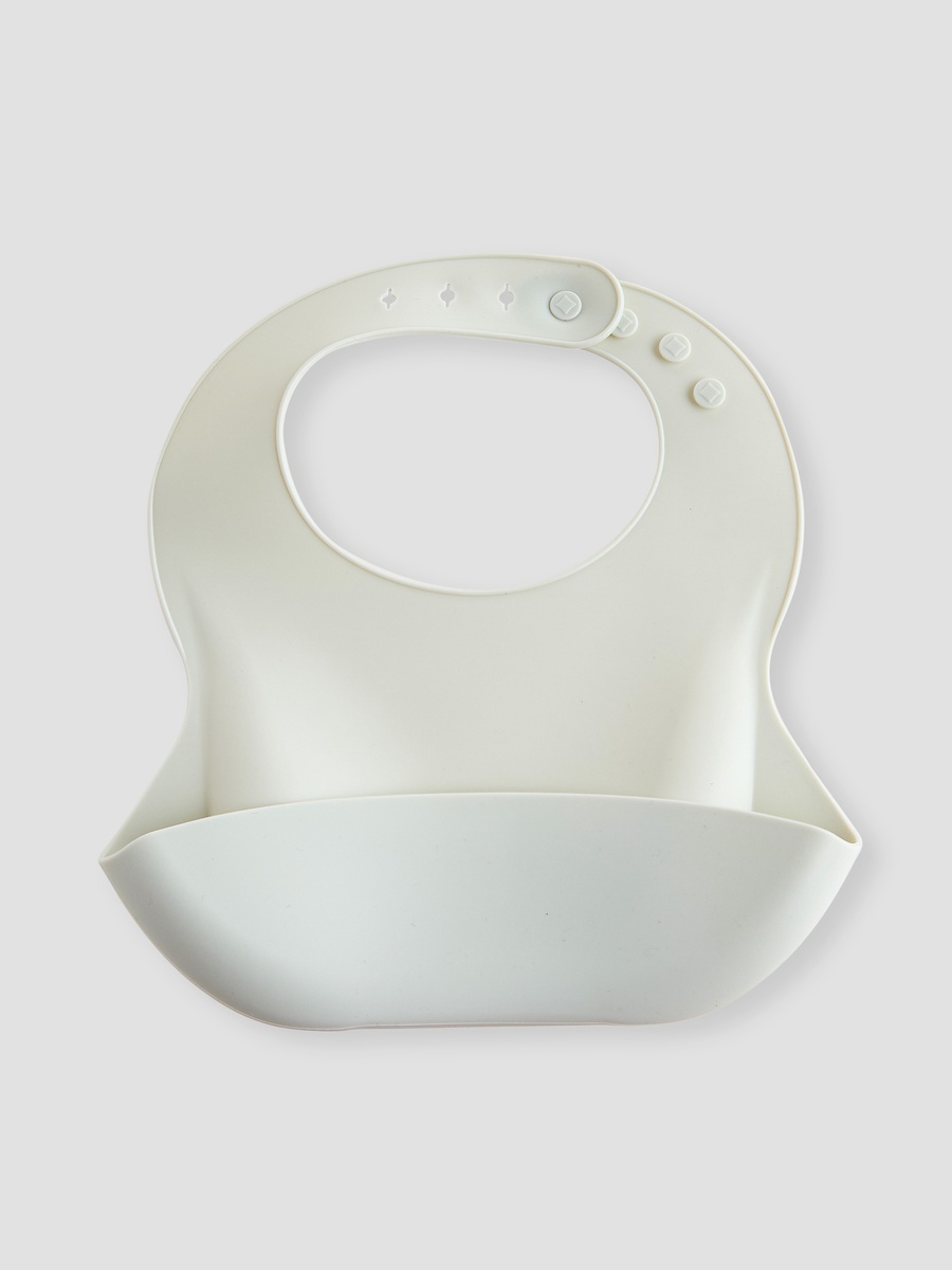 3-Piece Silicone Bib and Teether Set