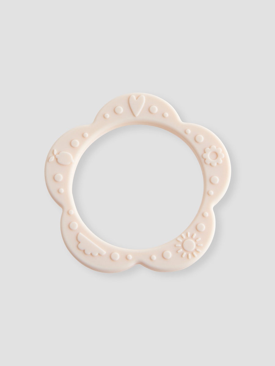 3-Piece Silicone Bib and Teether Set