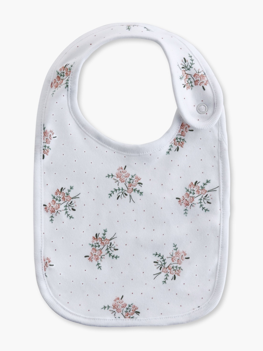 Assorted Bib with Snap Button Closure - Set of 2