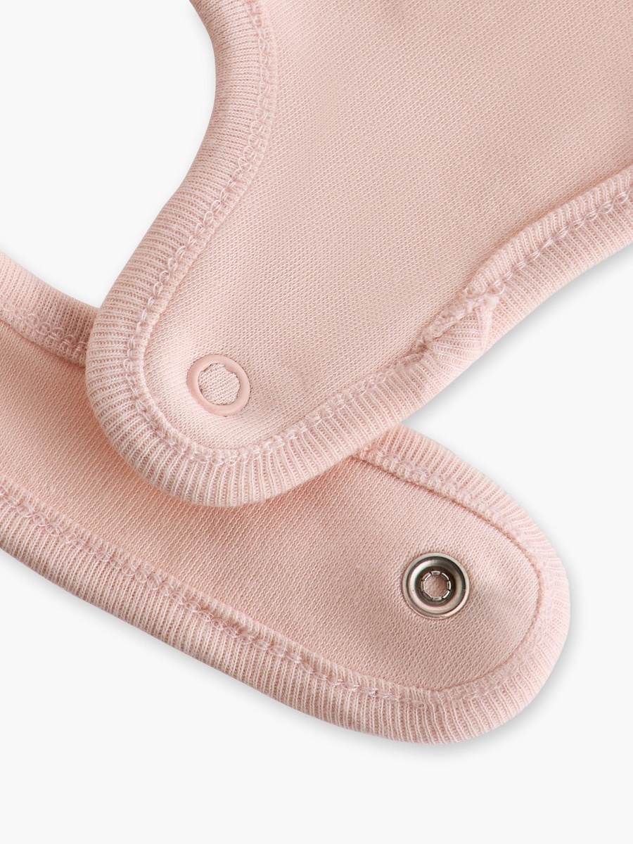 Assorted Bib with Snap Button Closure - Set of 2
