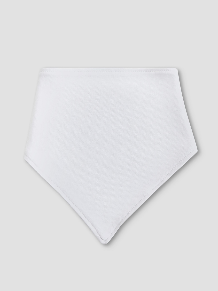 Printed Bib with Button Closure - Set of 5