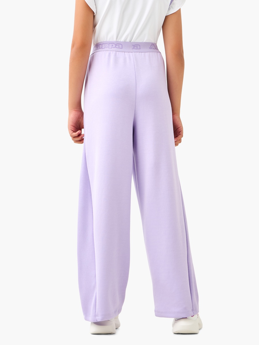 Panelled Track Pants with Elasticated Waistband