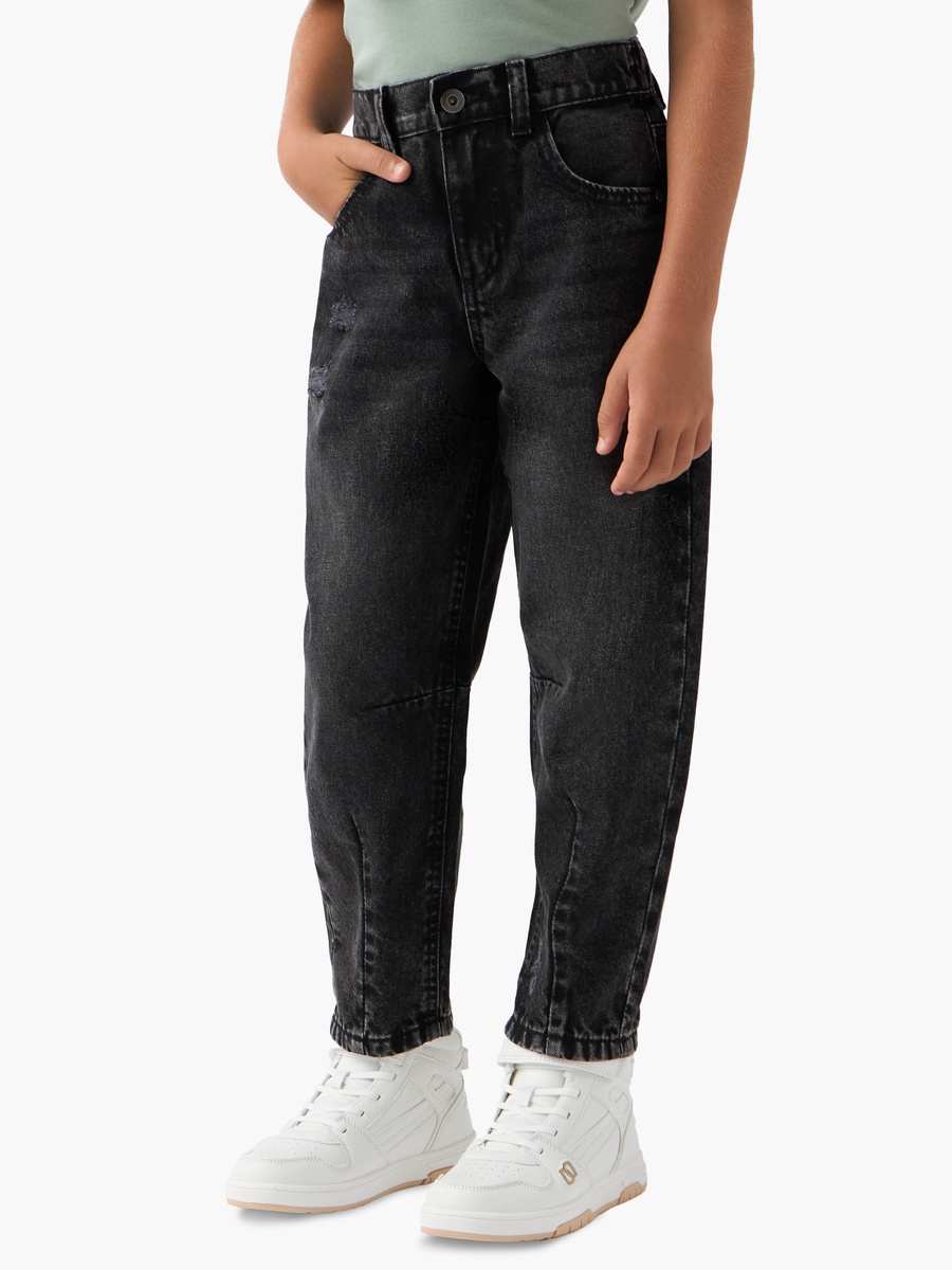 Solid Jeans with Pockets