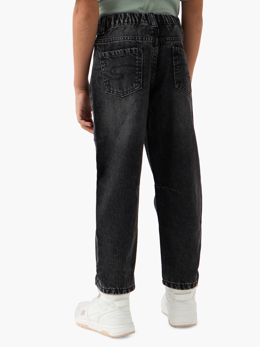 Solid Jeans with Pockets