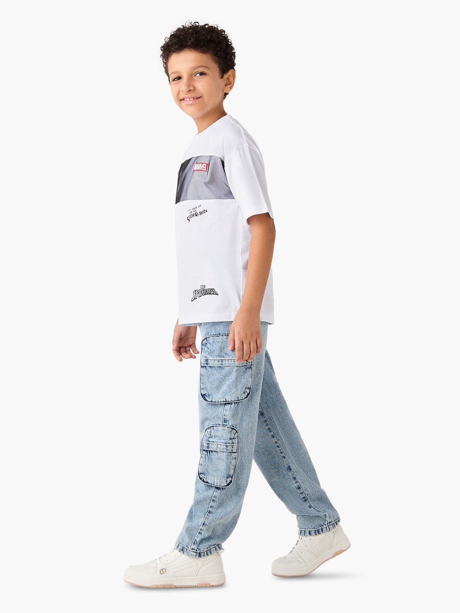 Solid Jeans with Pockets