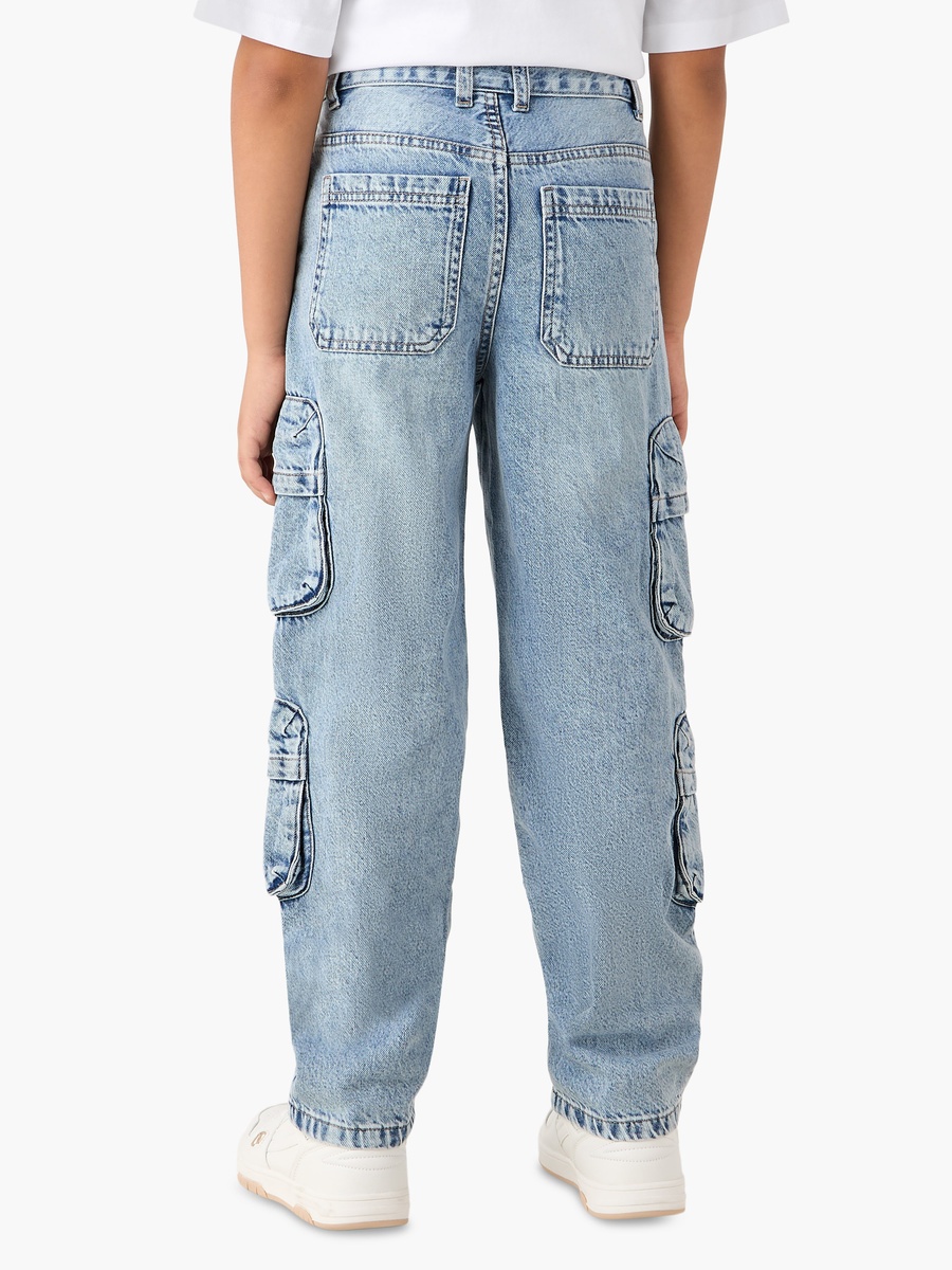 Solid Jeans with Pockets