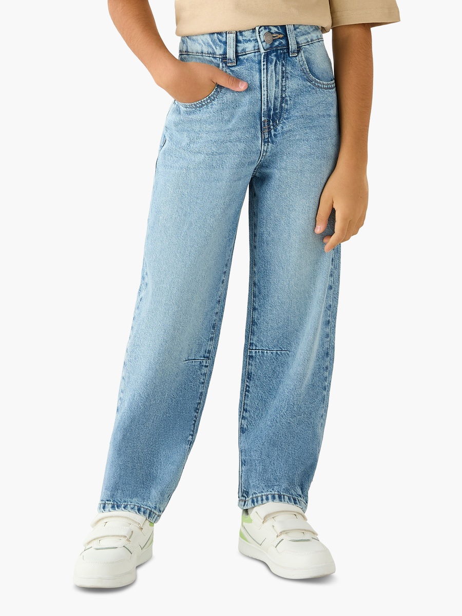 Solid Jeans with Pockets