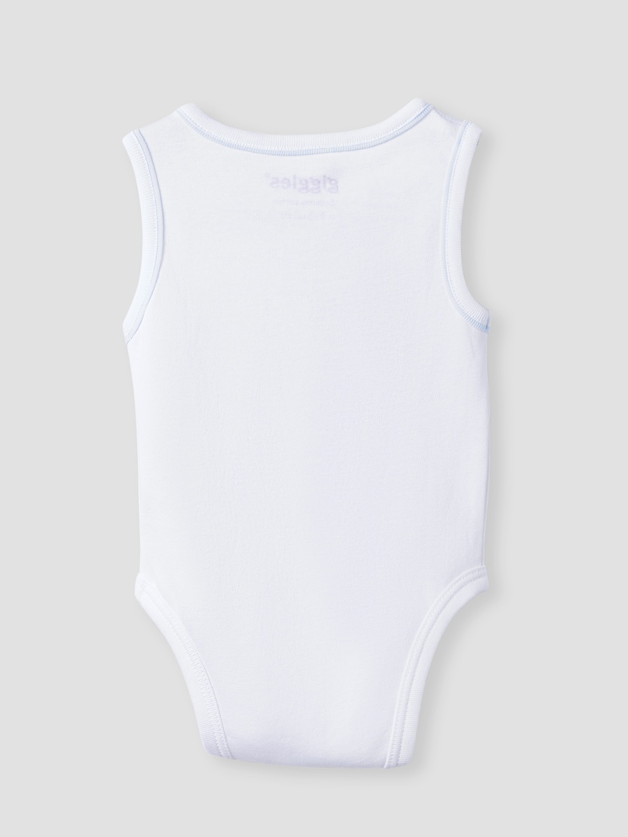 Embroidered Bicycle Sleeveless Bodysuit