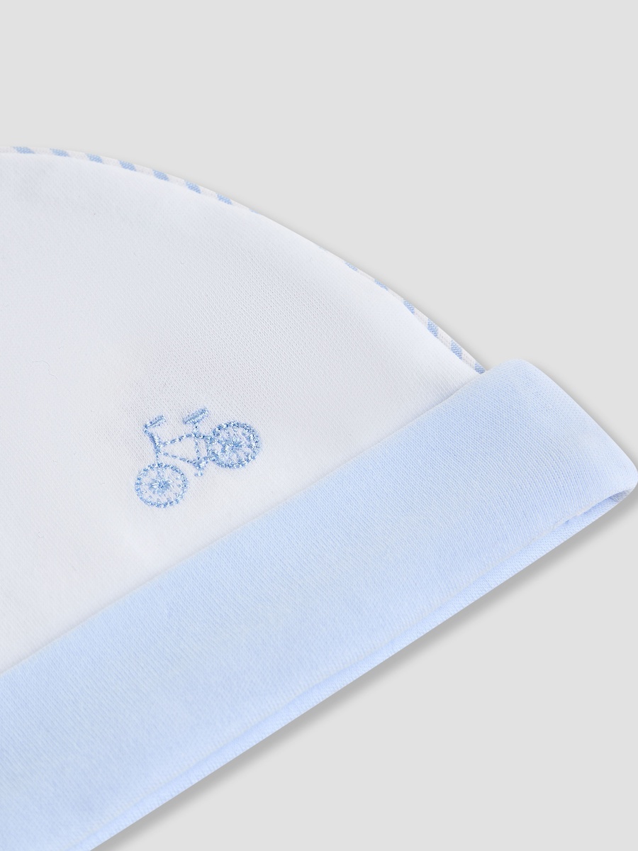 Bicycle Embroidered Beanie Cap