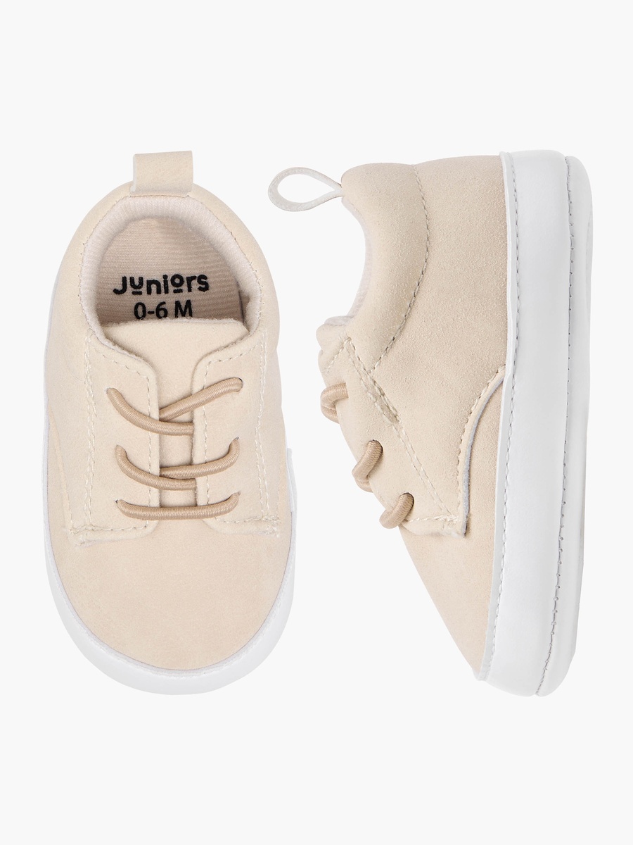 Solid Lace-Up Booties with Pull Tabs