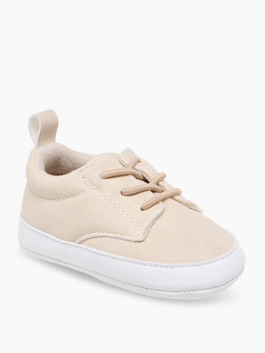 Solid Lace-Up Booties with Pull Tabs
