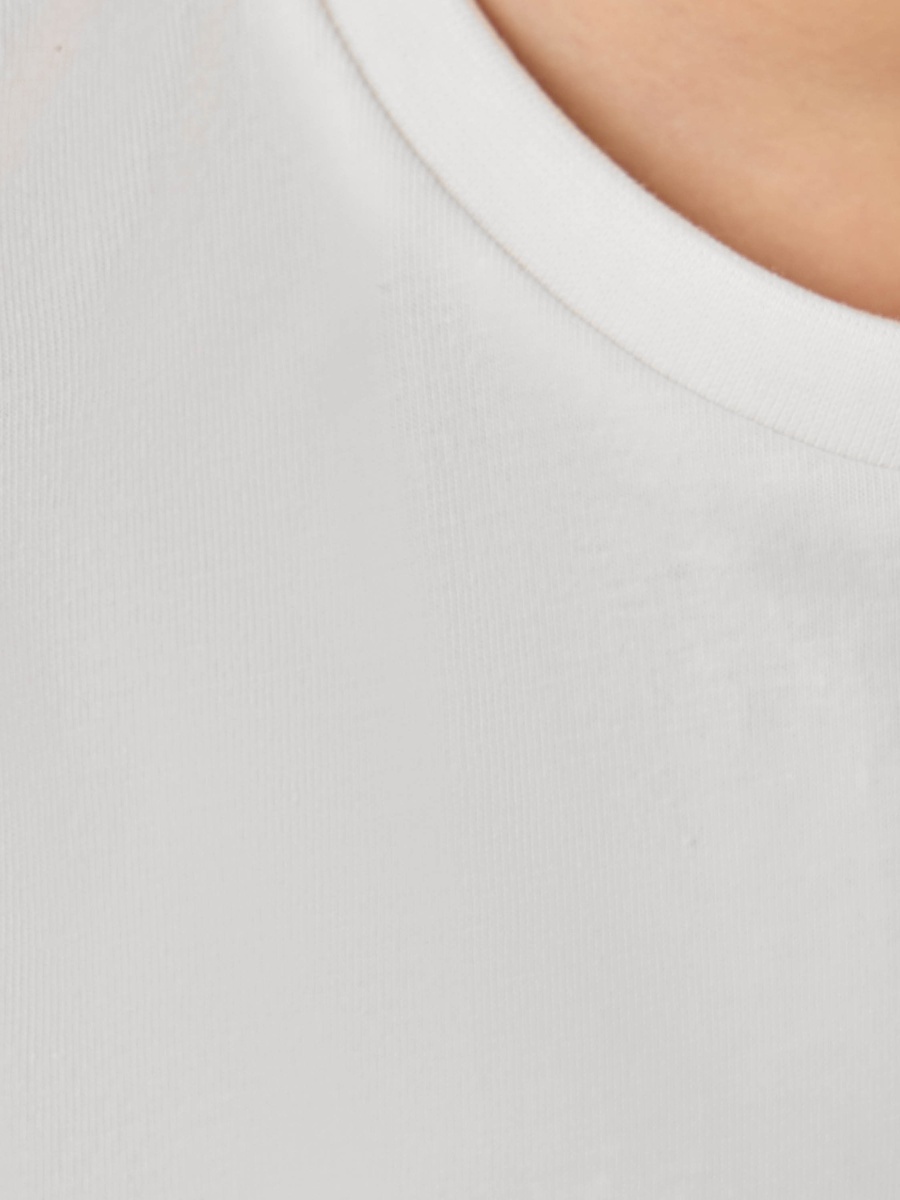 Slogan Print T-Shirt with Short Sleeves