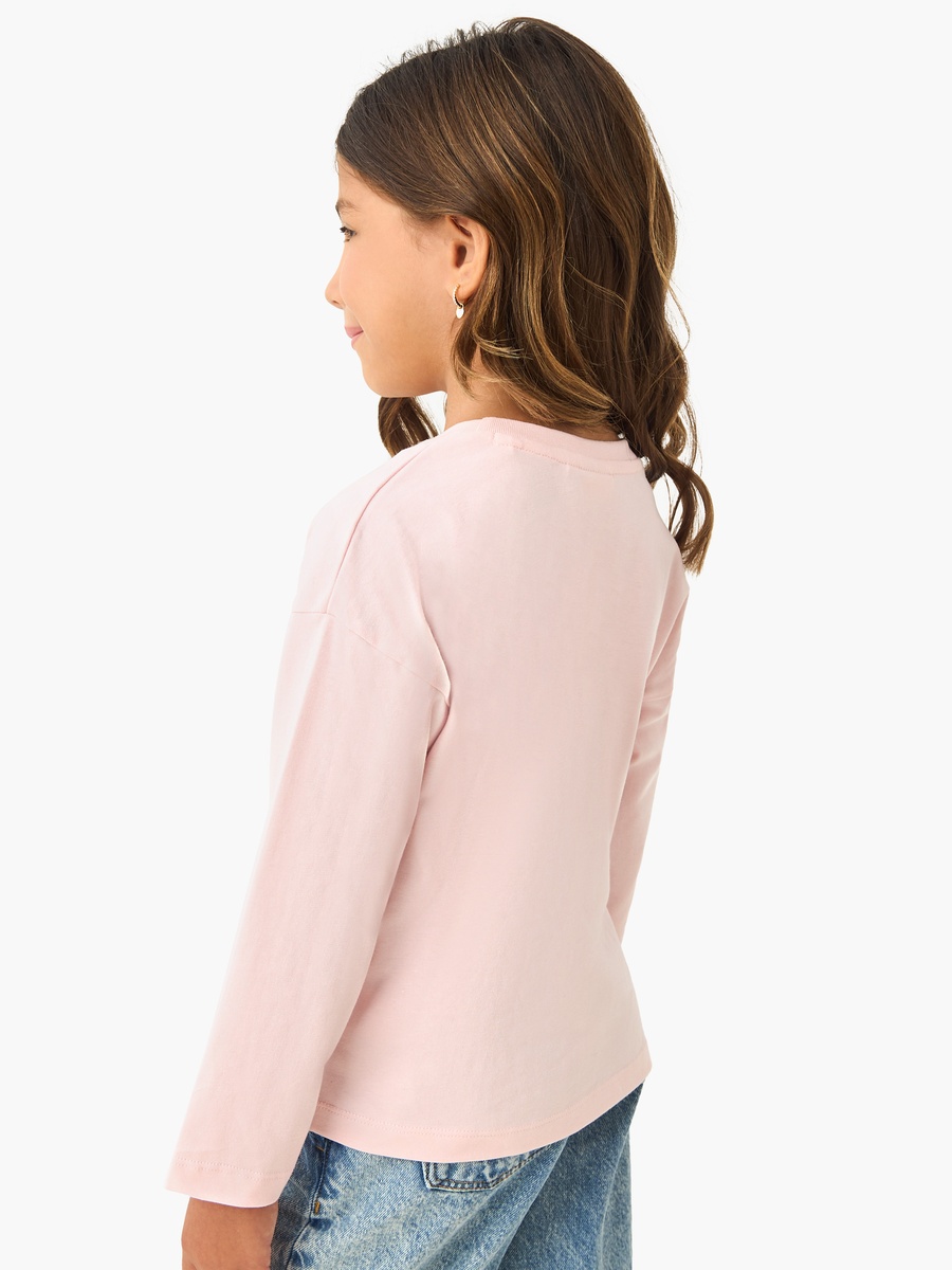 Printed T-Shirt with Long Sleeves