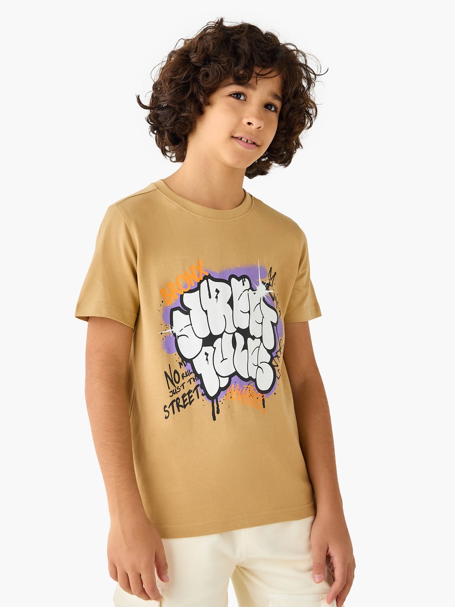 Graffiti Print T-Shirt