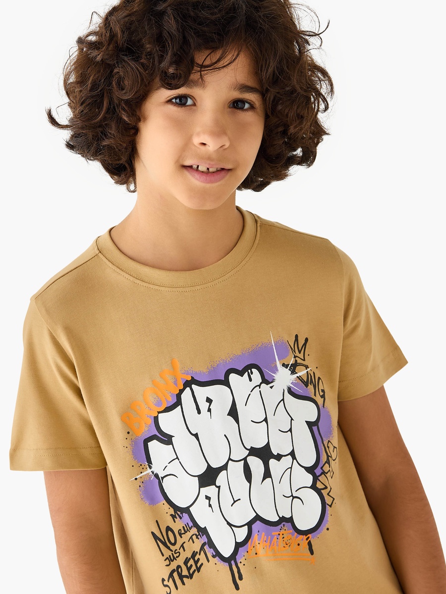 Graffiti Print T-Shirt