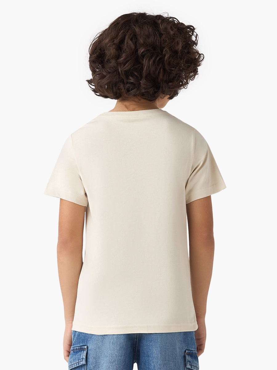 Graphic Print T-Shirt with Short Sleeves