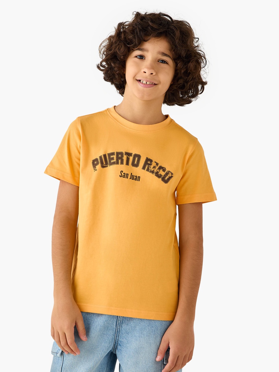 Typographic Print T-Shirt