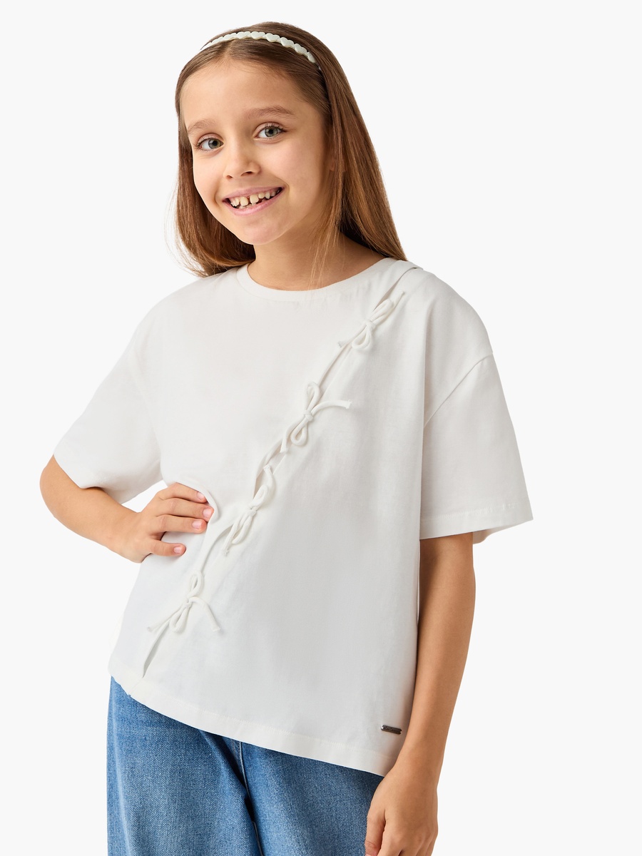 Tie Accent T-Shirt