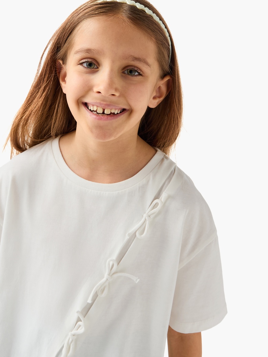 Tie Accent T-Shirt