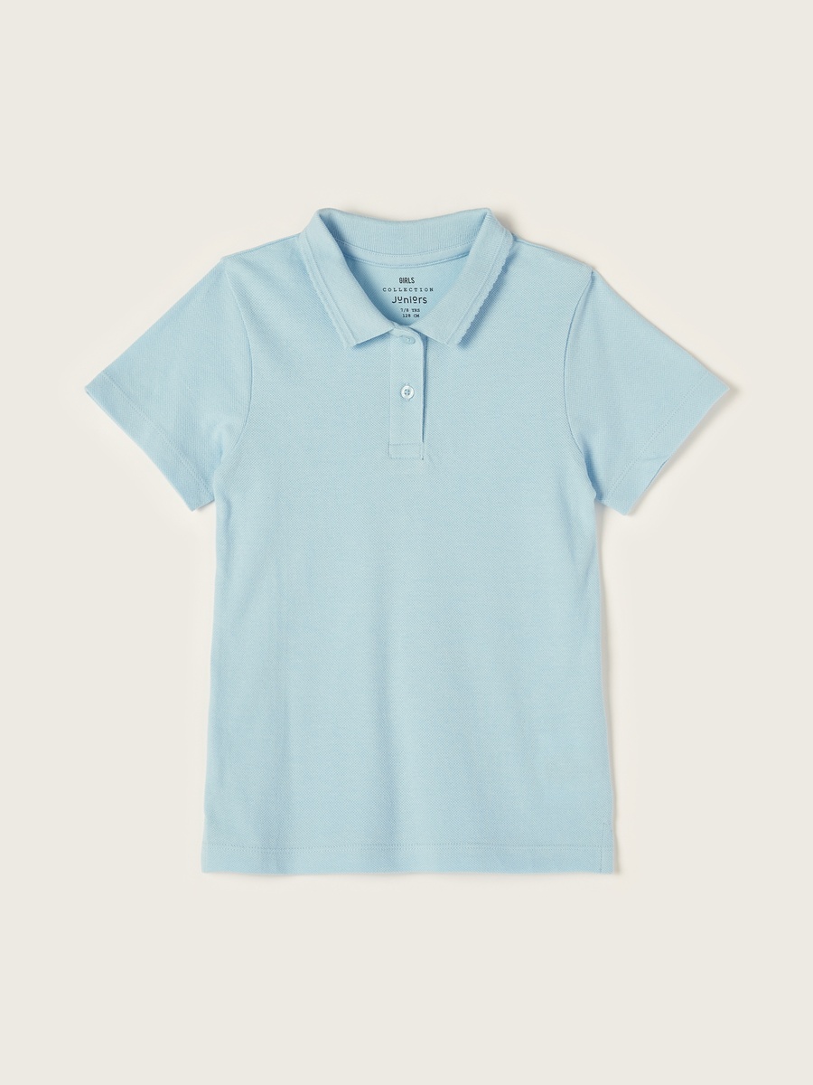 Solid Short Sleeves Polo T-Shirt