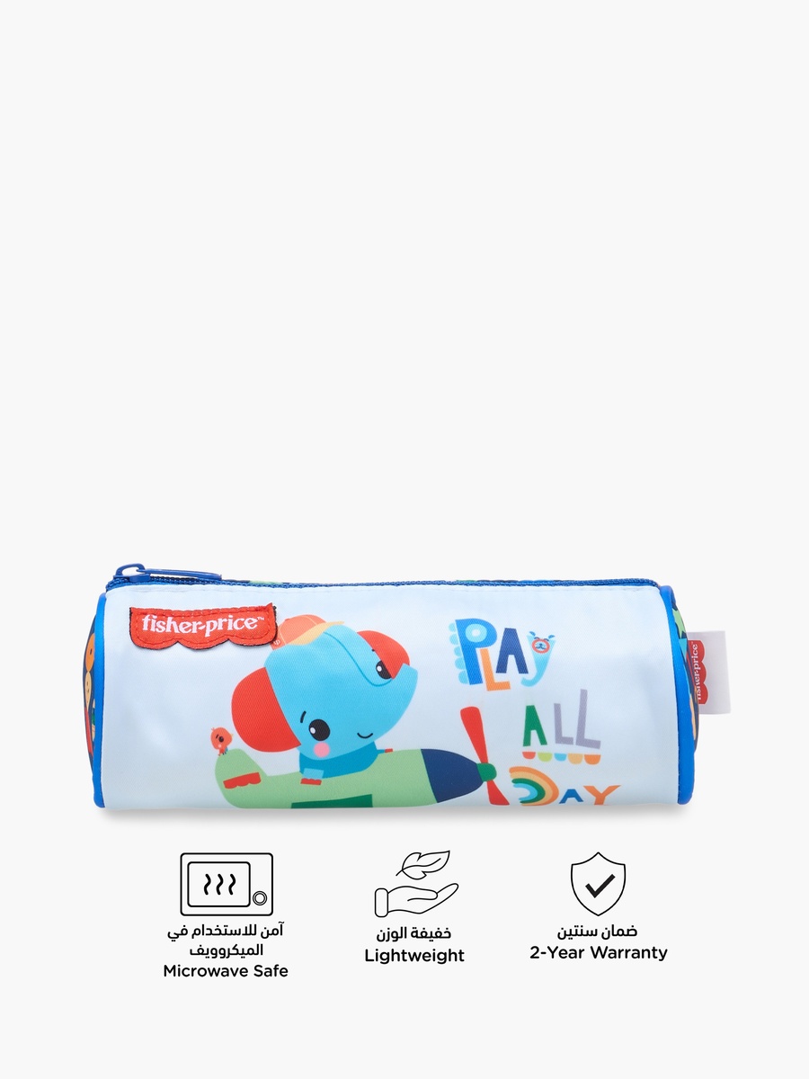 Fisher-Price Printed Pencil Pouch with Zip Closure