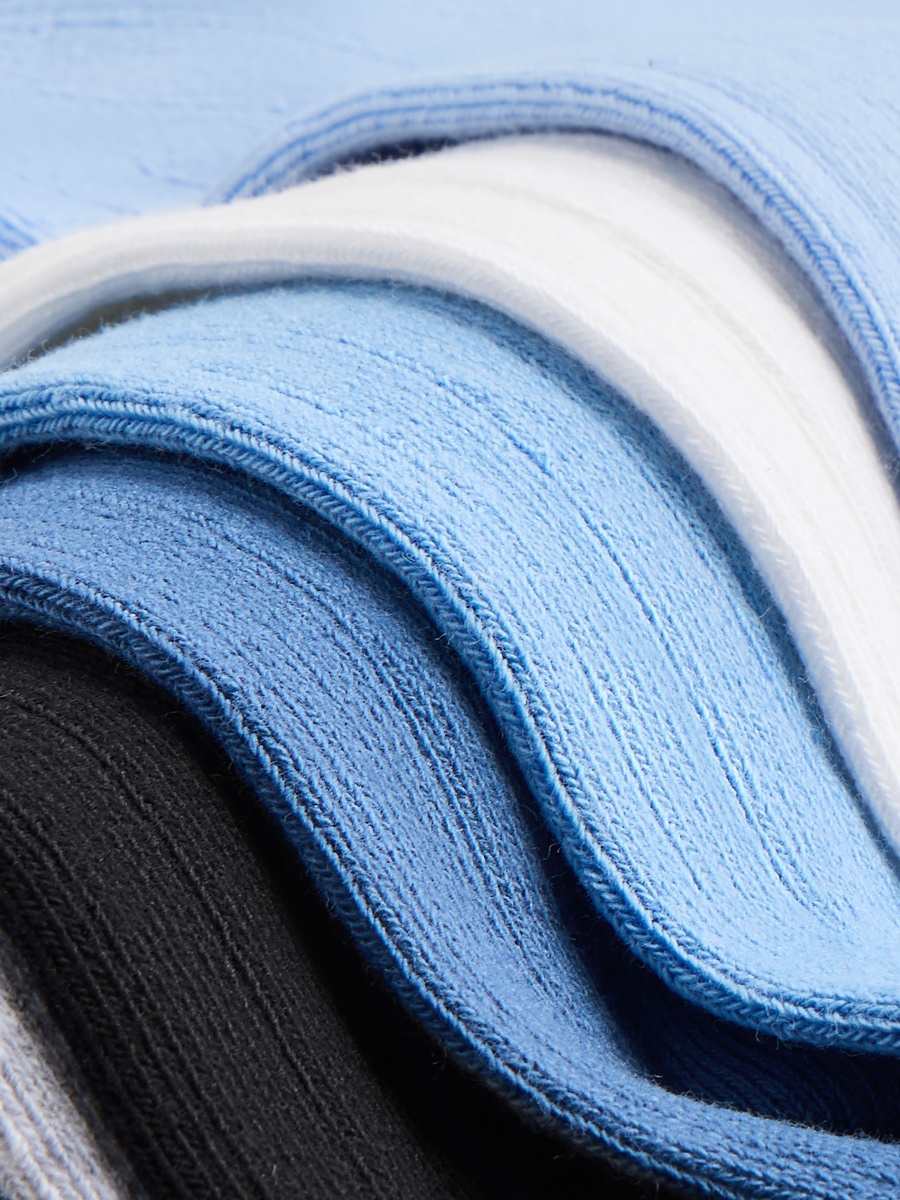 Solid Ankle Length Socks - Set of 7