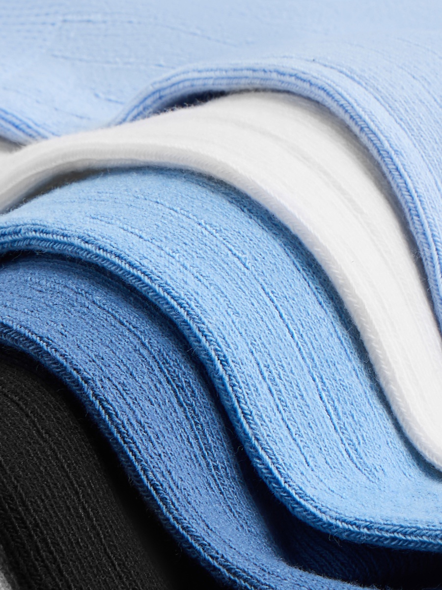 Solid Ankle Length Socks - Set of 7