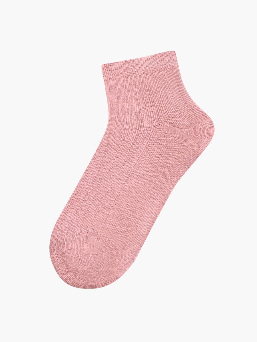 Solid Ankle Length Socks - Set of 7