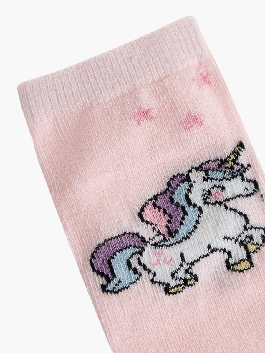 Printed Ankle Length Socks - Set of 7