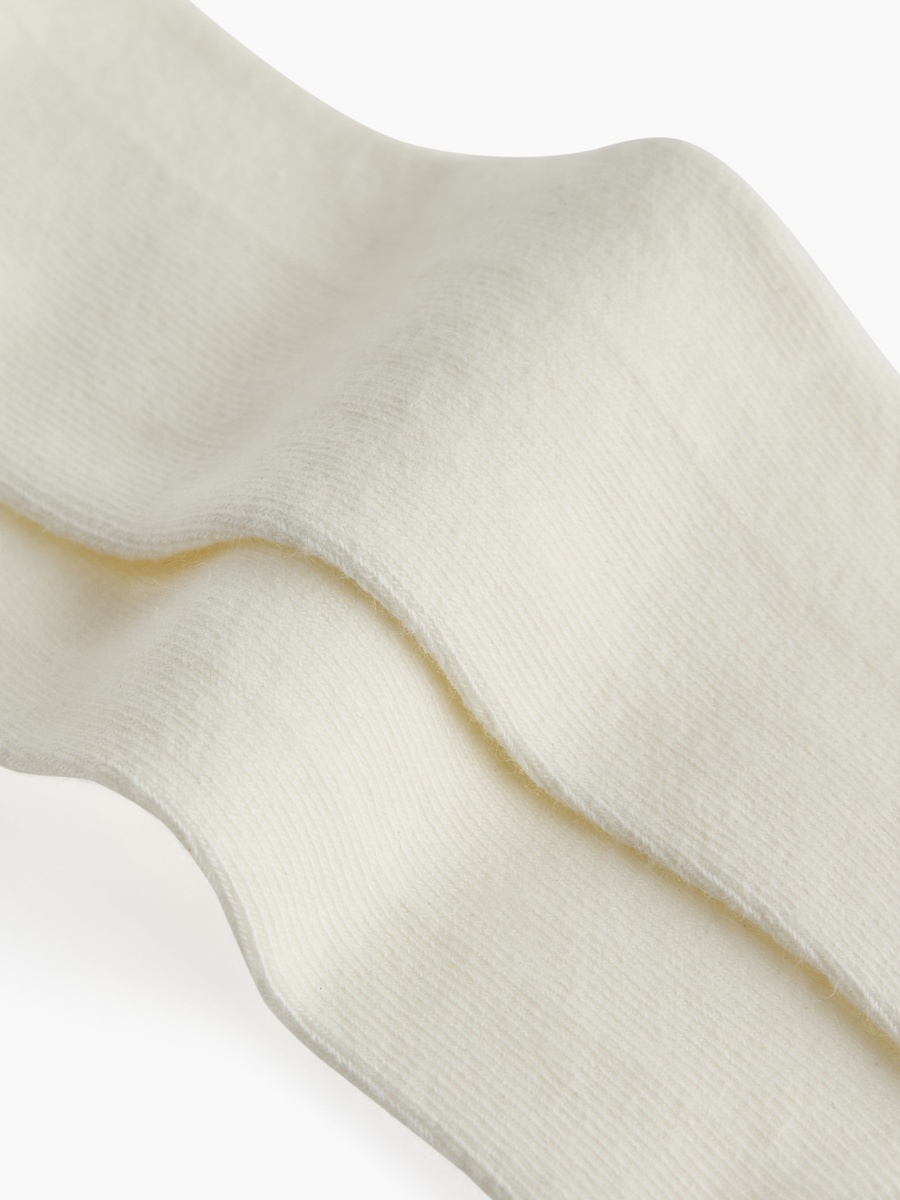 Solid Tights with Elasticated Waistband