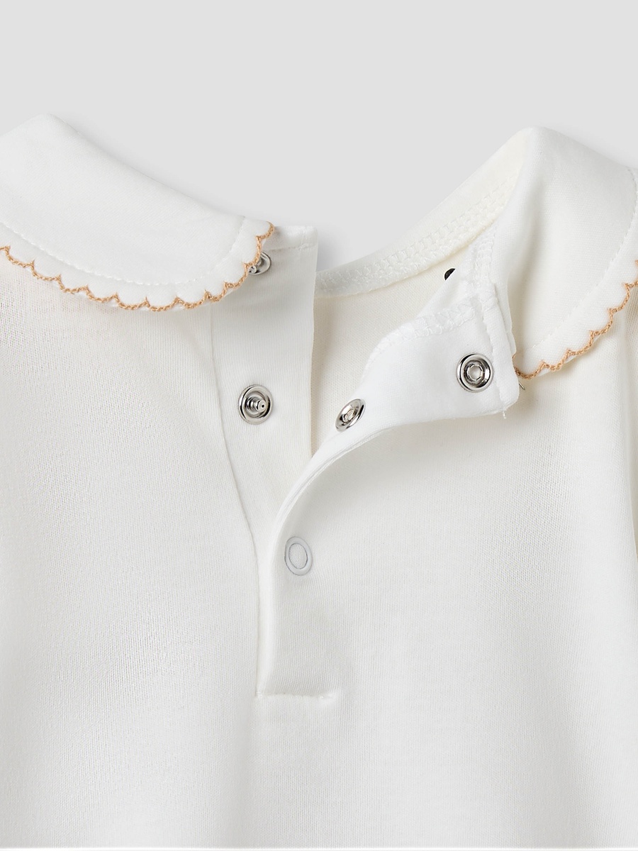 Printed Collared Top and Pyjama Set