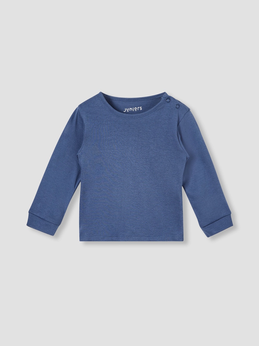 Solid Long Sleeves T-Shirt and Pyjama Set