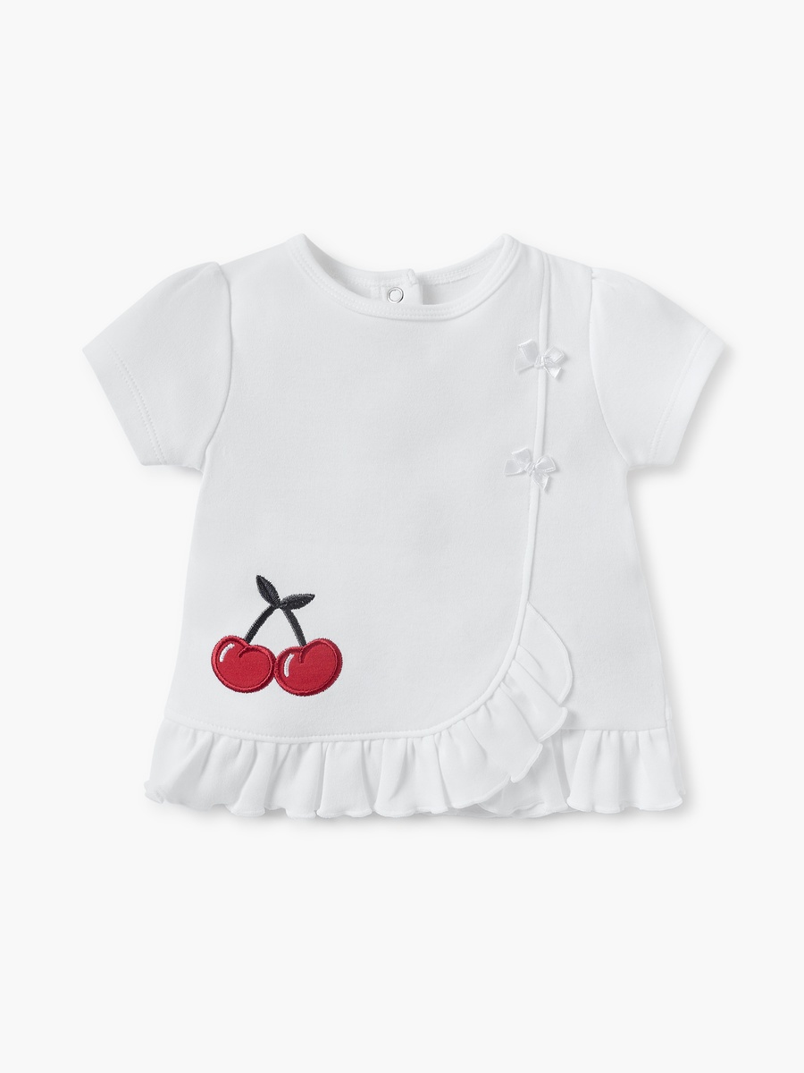 Cherry Print Top and Pyjama Set
