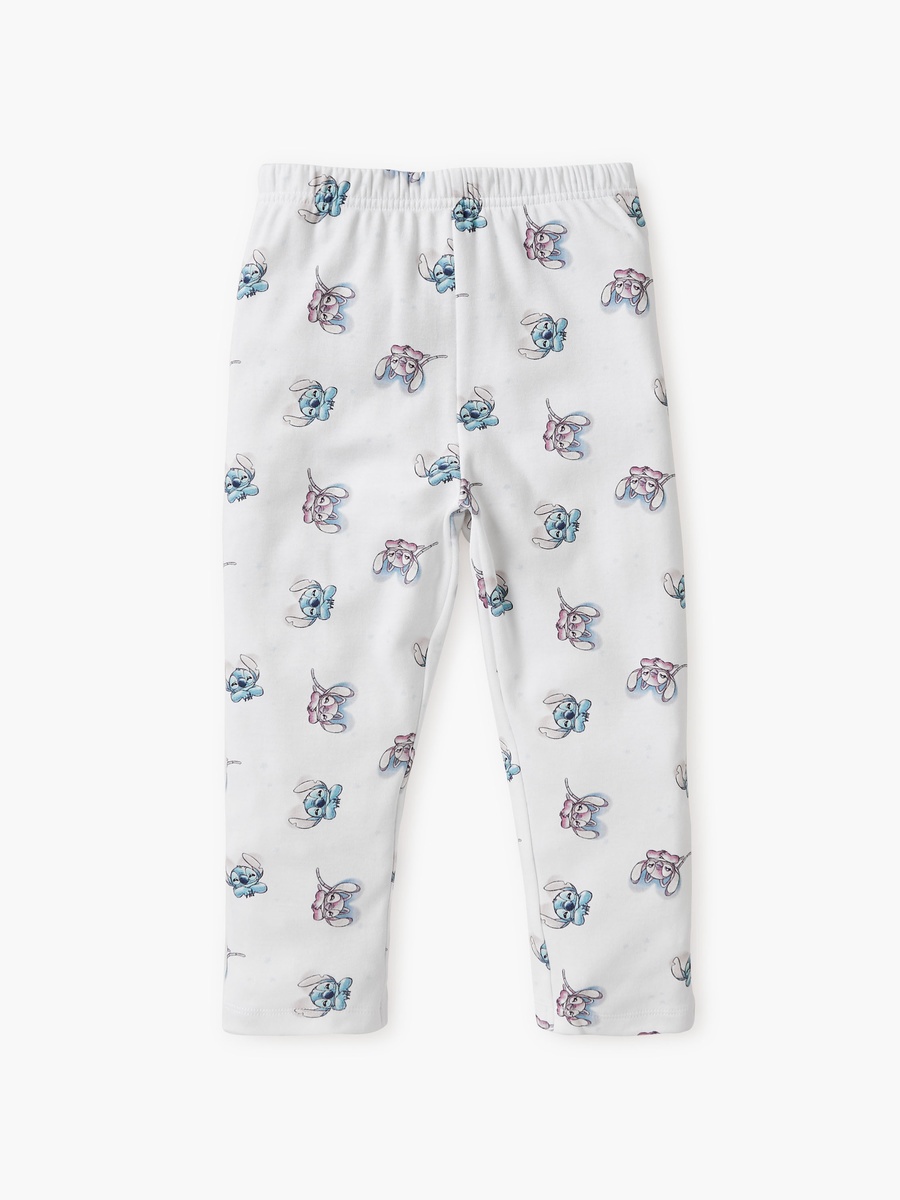 All-Over Stitch and Angel Print Shirt and Pyjama Set