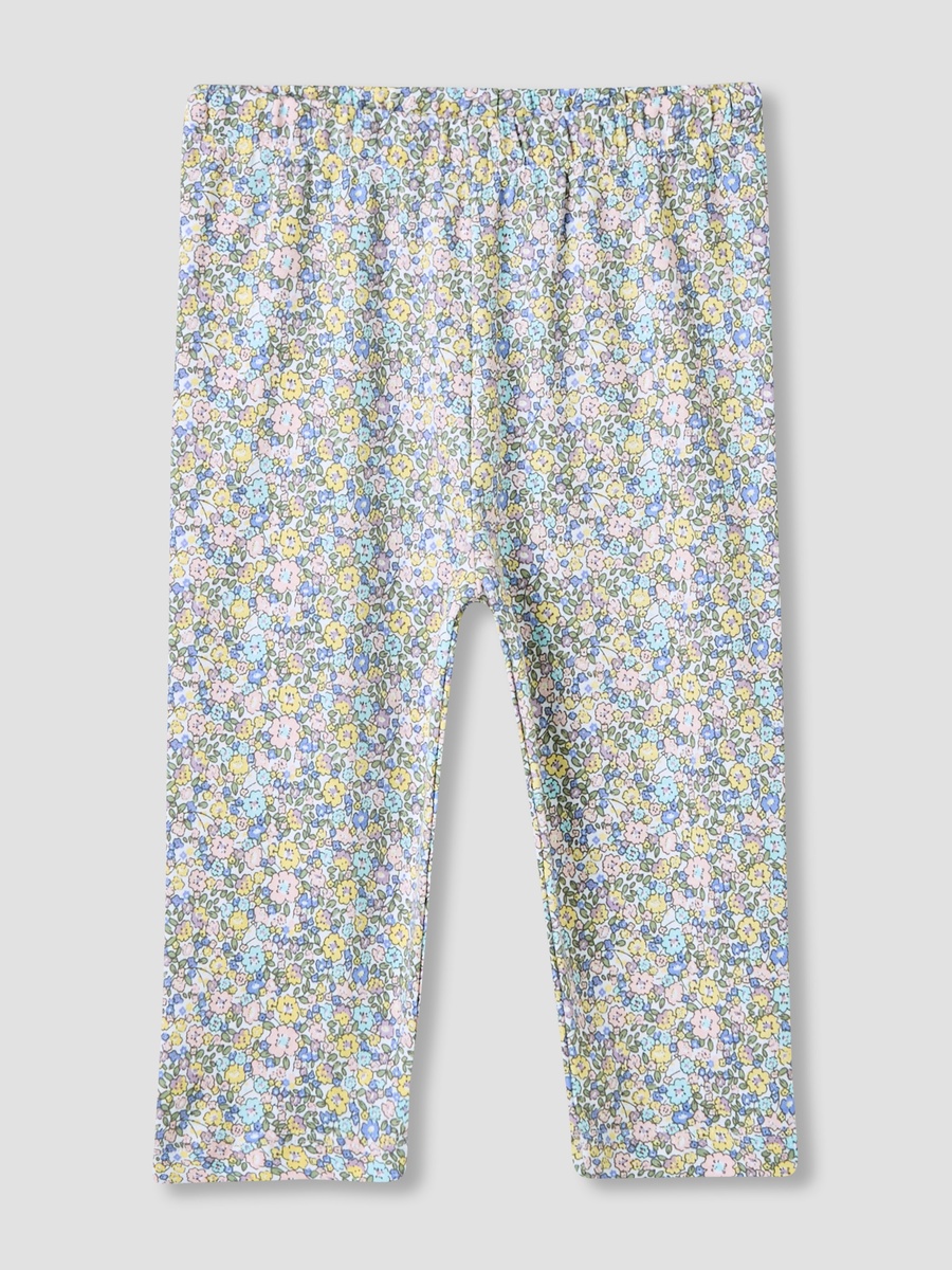 Floral Print T-Shirt and Pyjama Set