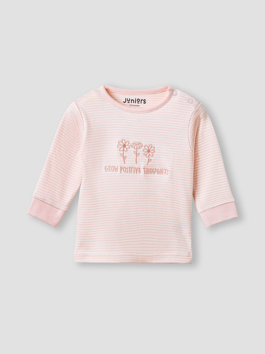 Striped T-Shirt and Pyjama Set