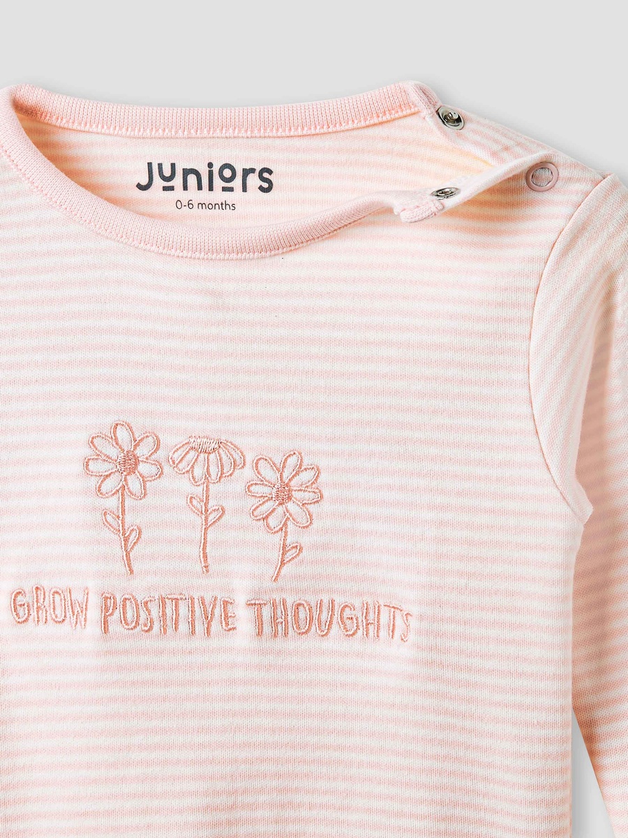 Striped T-Shirt and Pyjama Set