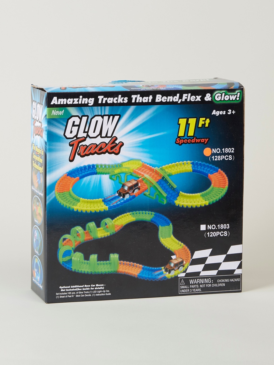 Glow-in-the-Dark Track Playset - 132 Pieces