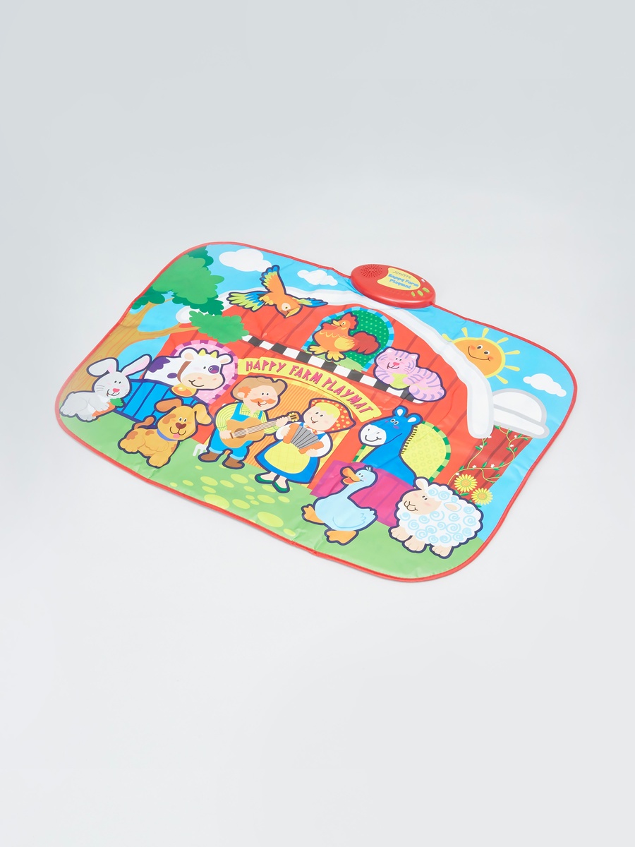 Happy Farm Printed Playmat with Light and Sound