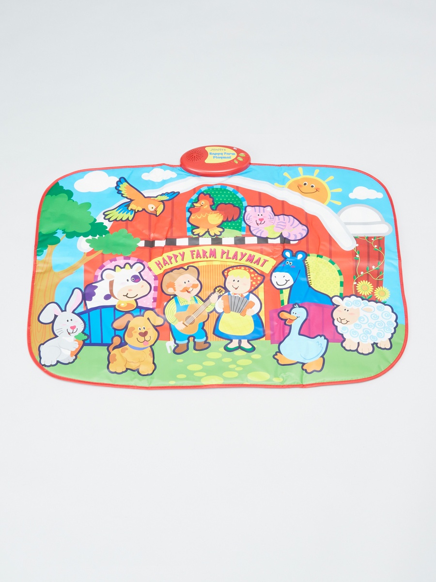 Happy Farm Printed Playmat with Light and Sound