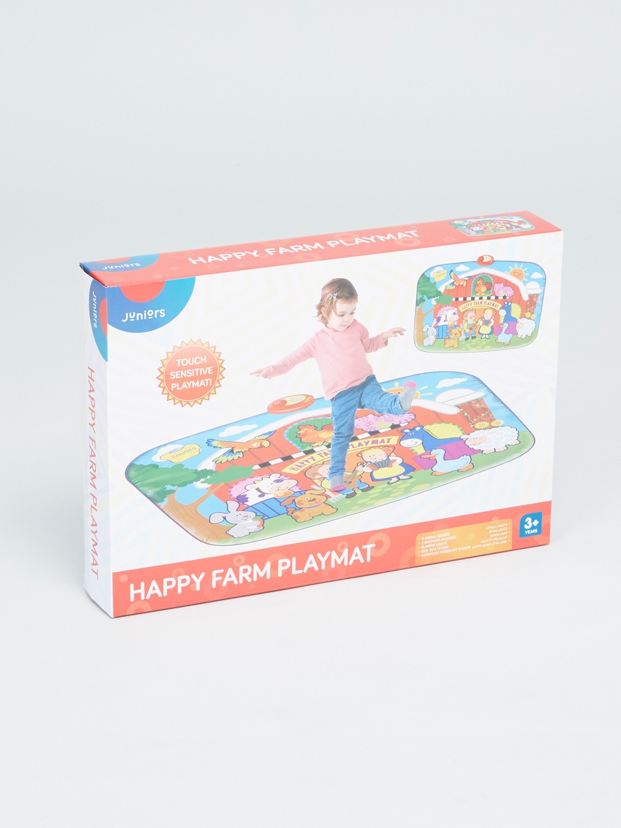 Happy Farm Printed Playmat with Light and Sound