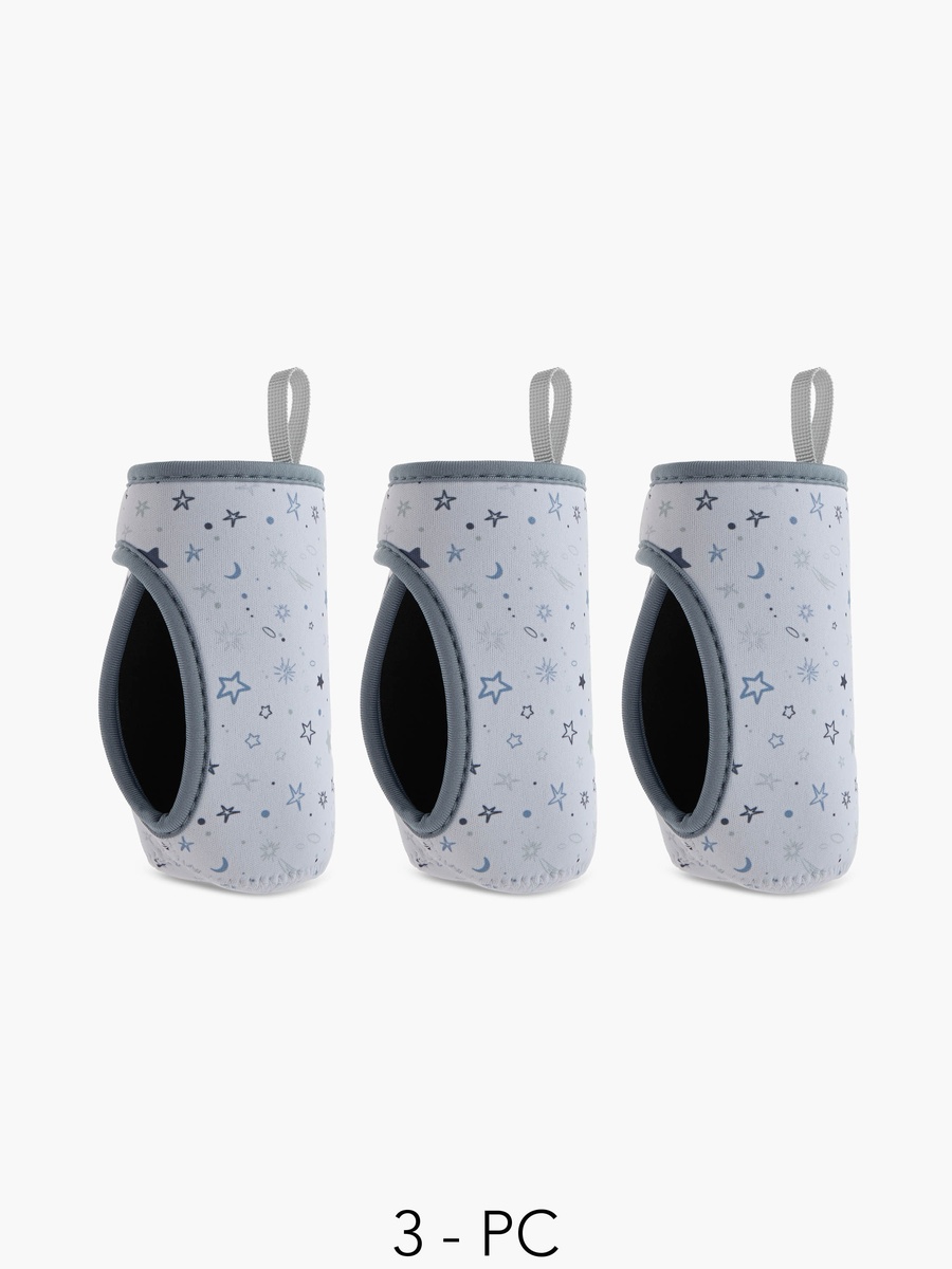 Star Print Medium Bottle Cover - Set of 3