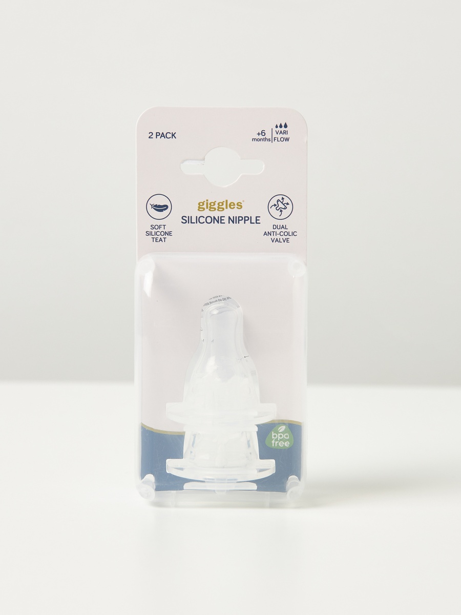 Vari Flow Silicone Teat - Set of 2