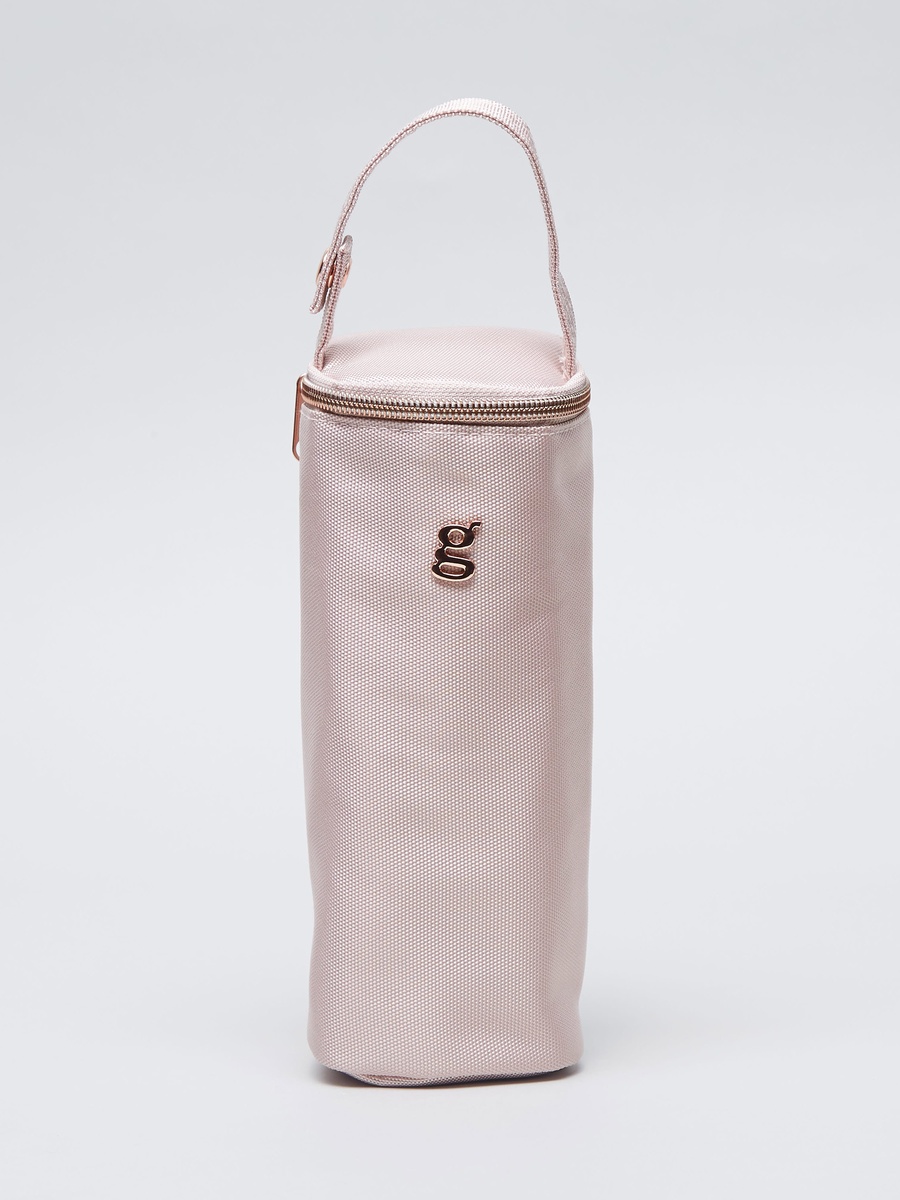 Insulated Bottle Cover with Logo Detail