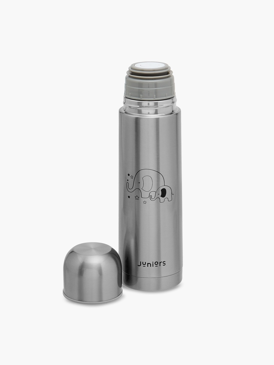 Elephant Print Thermos Flask with Screw Lid - 500 ml
