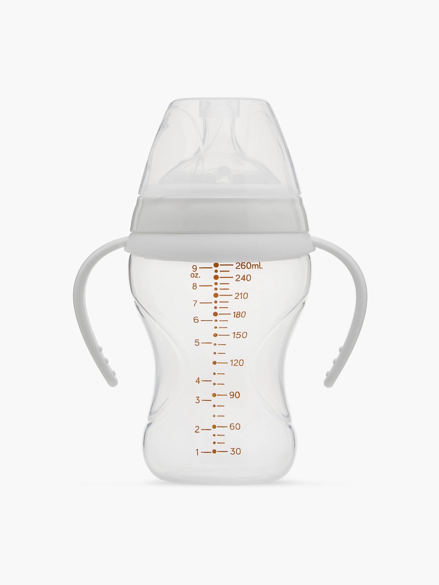 Medium Flow Feeding Bottle with Handles - 260 ml