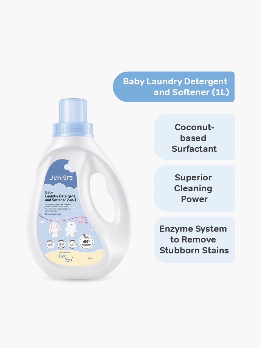 2-in-1 Baby Laundry Detergent and Softener - 1 L
