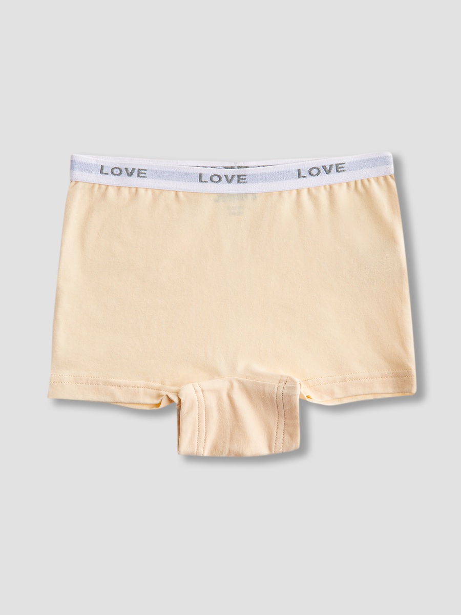Solid Boxers with Elasticated Waistband - Set of 7