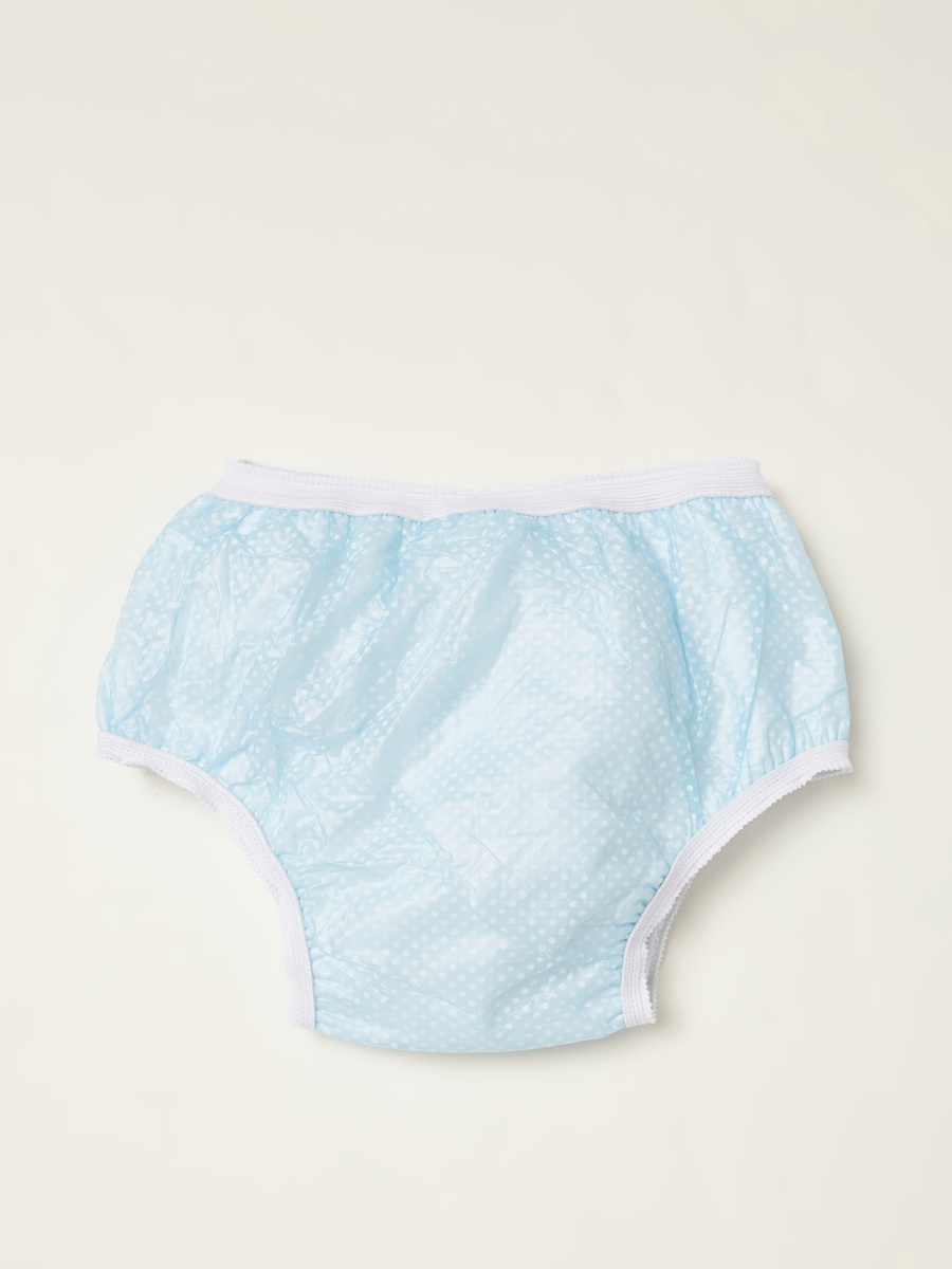 Dot Print Trainer Panty with Elasticised Waistband - 0-6 mths